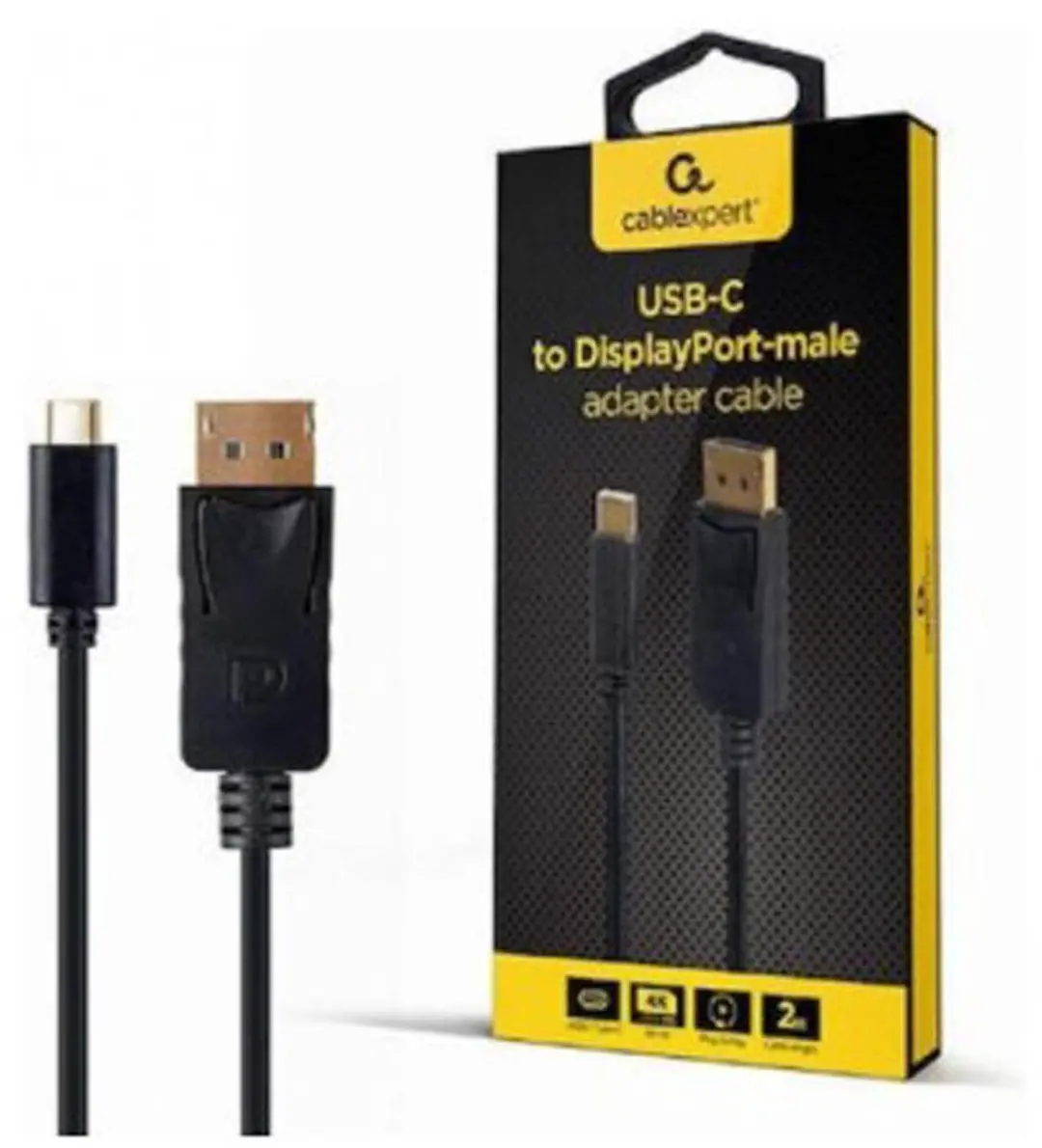 Gembird USB-C naar DisplayPort Adapter 4K60 - 2m