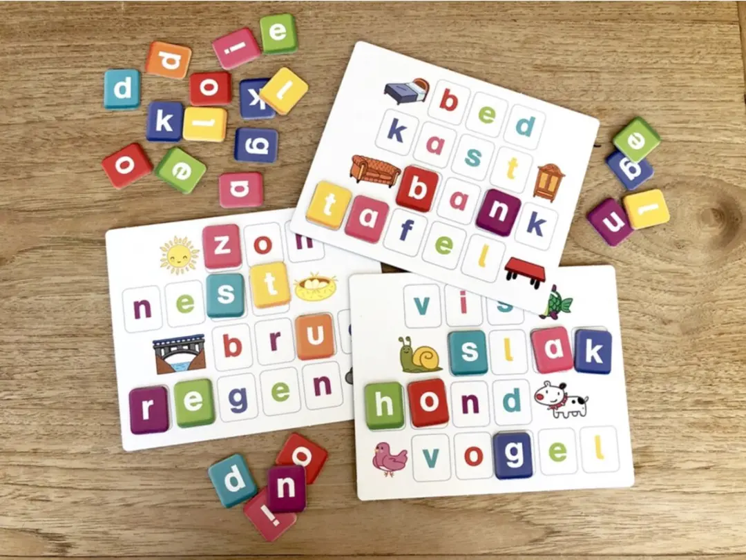 Jumbo Ik Leer Woordjes Educatief Spel - 1 Speler - afbeelding 6 van 6