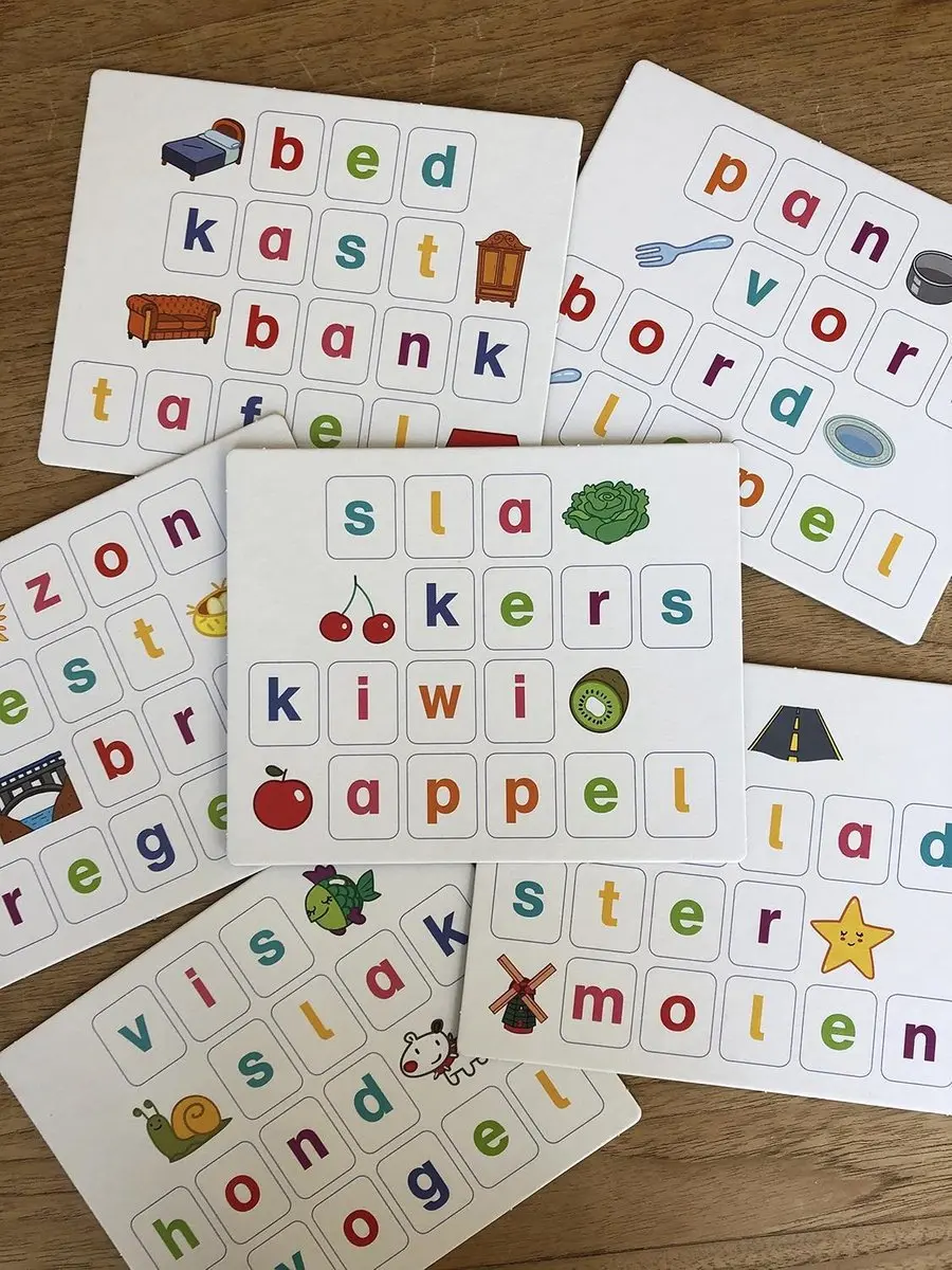 Jumbo Ik Leer Woordjes Educatief Spel - 1 Speler
