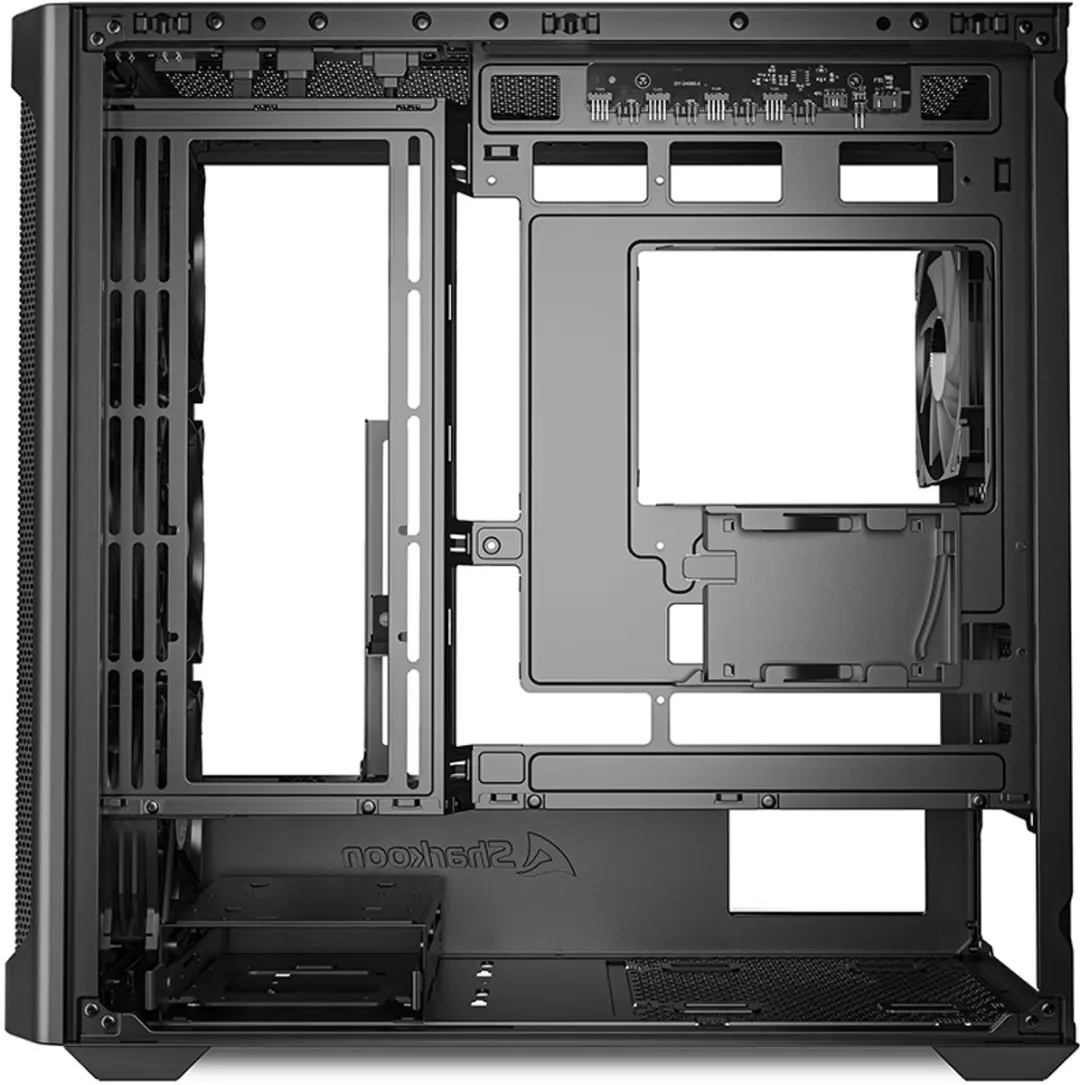 Sharkoon MK4W RGB Micro Tower - Zwart