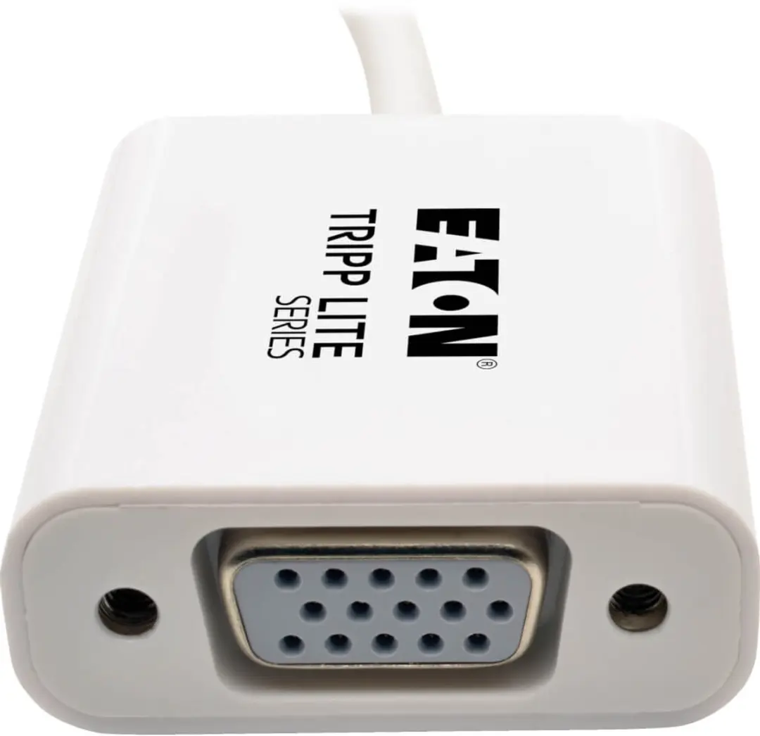 Tripp Lite P137-06N-VGA-V2 Mini DisplayPort naar VGA Adapter - Wit