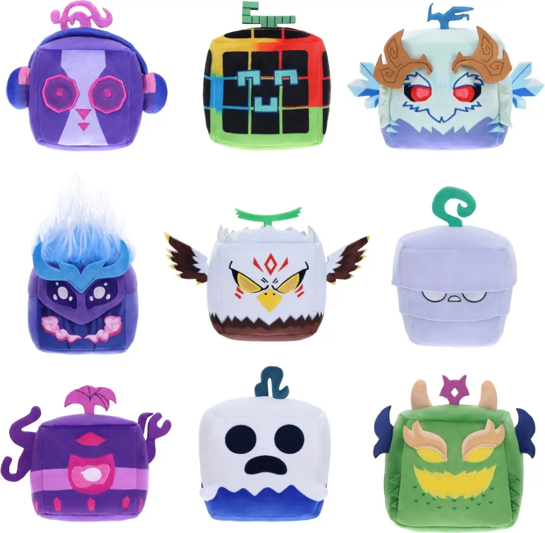 Blox Fruits Wave 3 Pluche Knuffel 10cm Blind Box