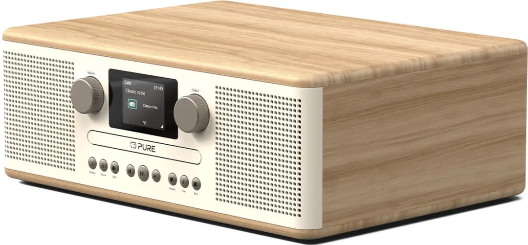 Pure Classic C-D6 CD-speler & Radio - Wit