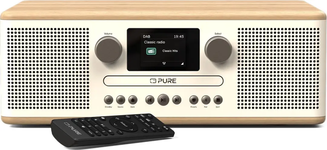 Pure Classic C-D6 CD-speler & Radio - Wit