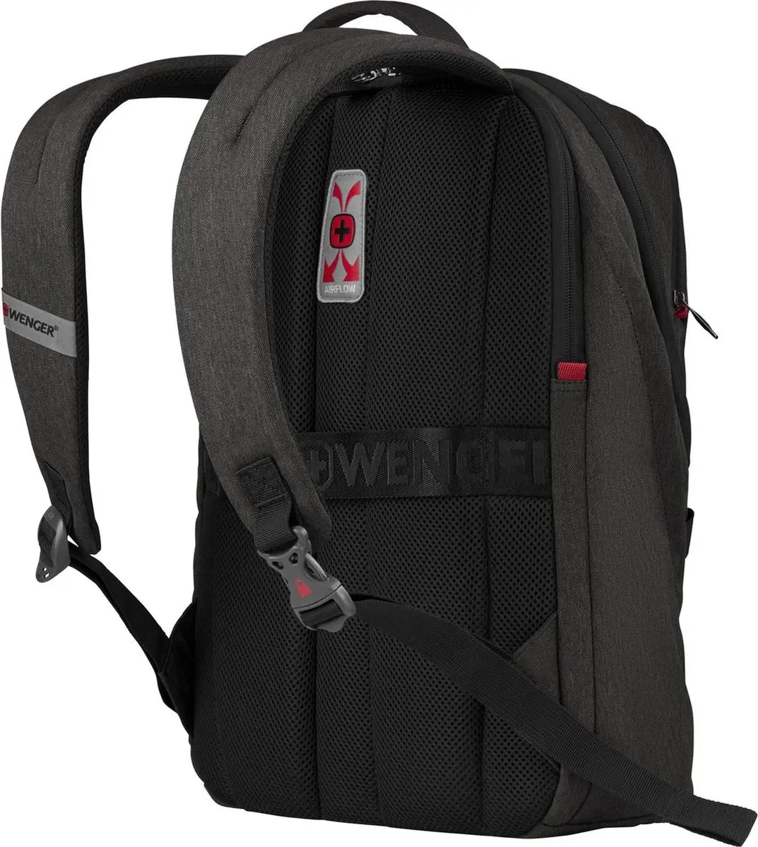 Wenger MX Light 16' Rugzak 21L - 12 inch - Donkergrijs