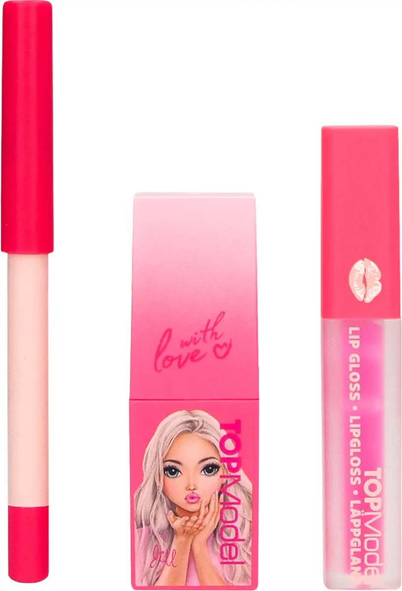 Depesche TOPModel Lippen Trio - 1.8ml - Roze