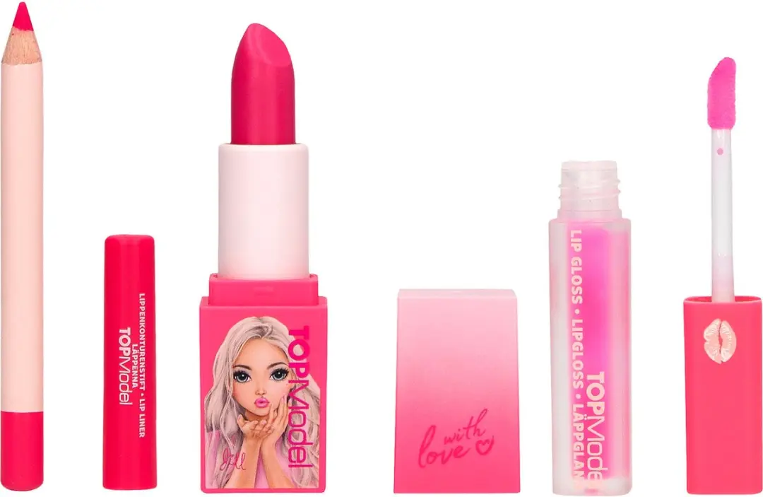 Depesche TOPModel Lippen Trio - 1.8ml - Roze