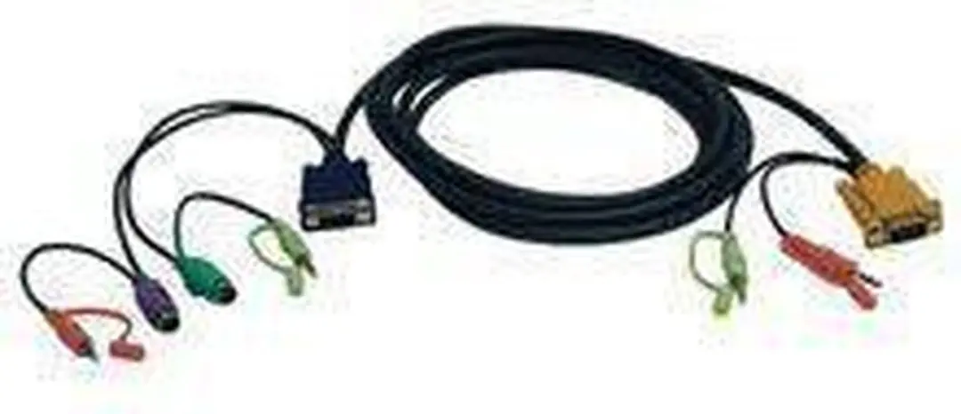 Tripp Lite P757-010 KVM-kabel 3.05m - Zwart