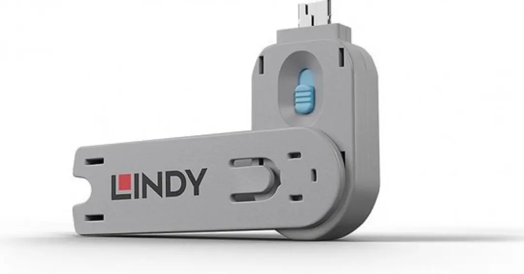 Lindy USB-A Sleutel Blauw