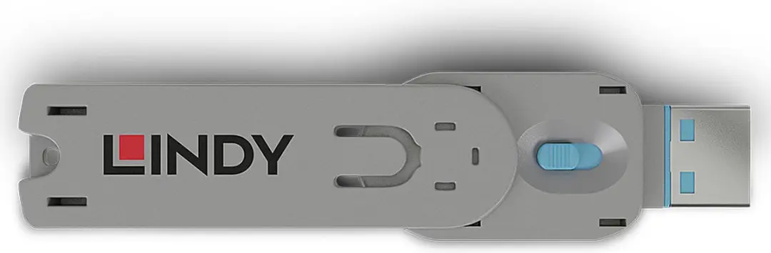 Lindy USB-A Sleutel Blauw