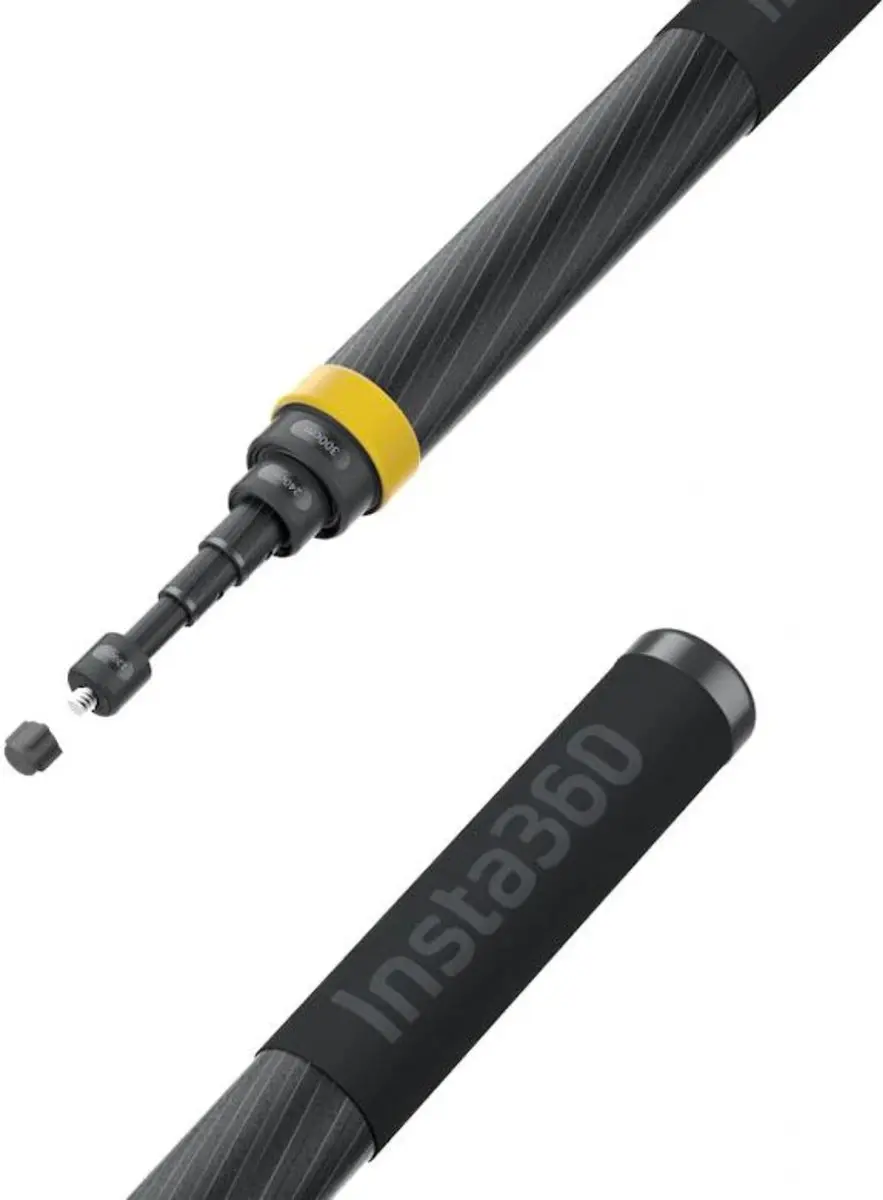 Insta360 Extended Selfie Stick DINEESS/B - 3m - 2kg - Zwart
