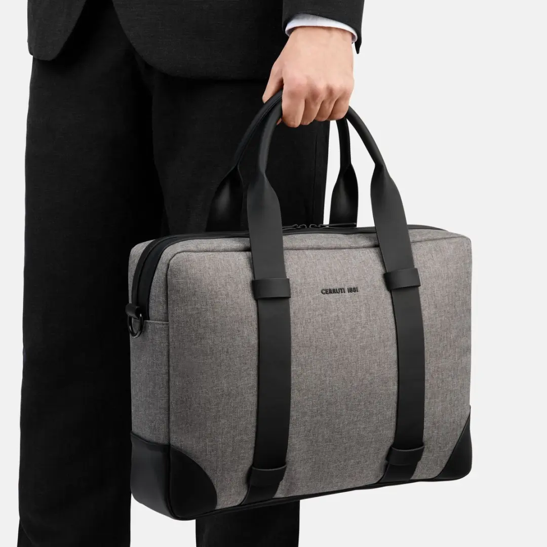 Nino Cerruti Aktetas Holborn NTD512K - 17 inch - Light Grey