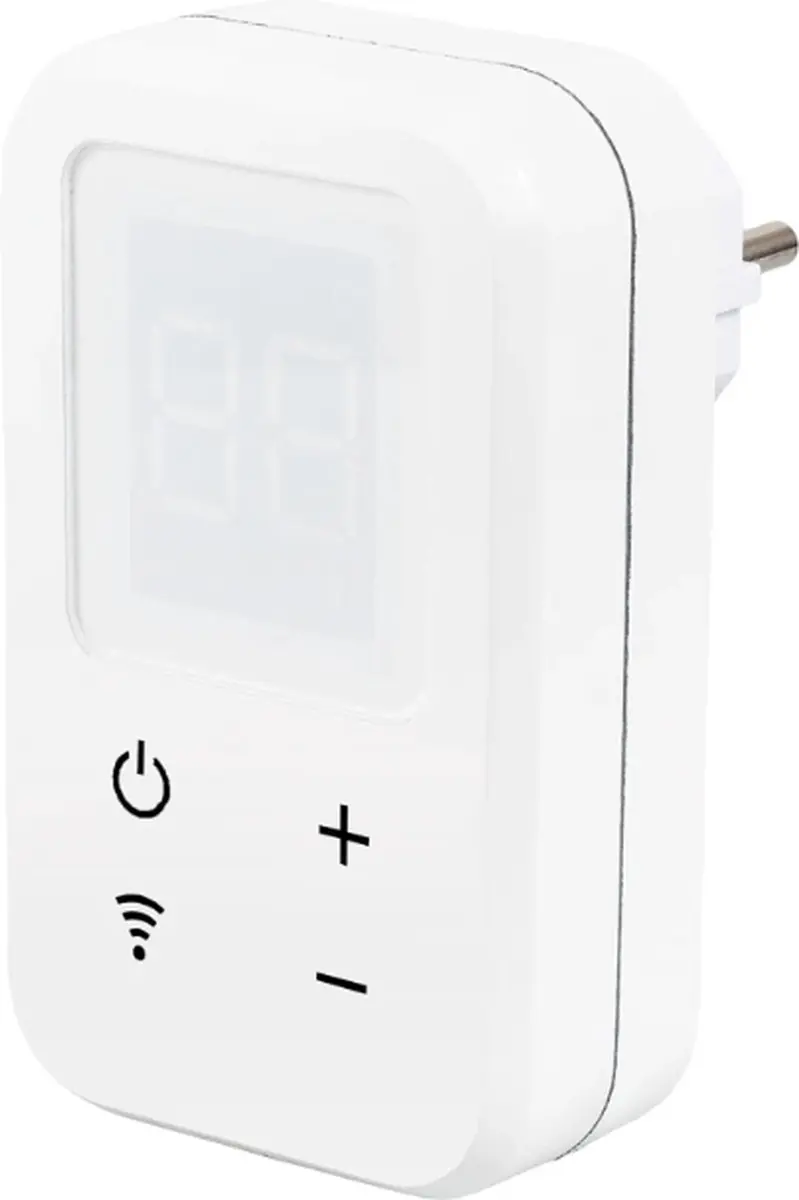 Eurom Wifi Thermostaat Plug-in 365764 - Wit
