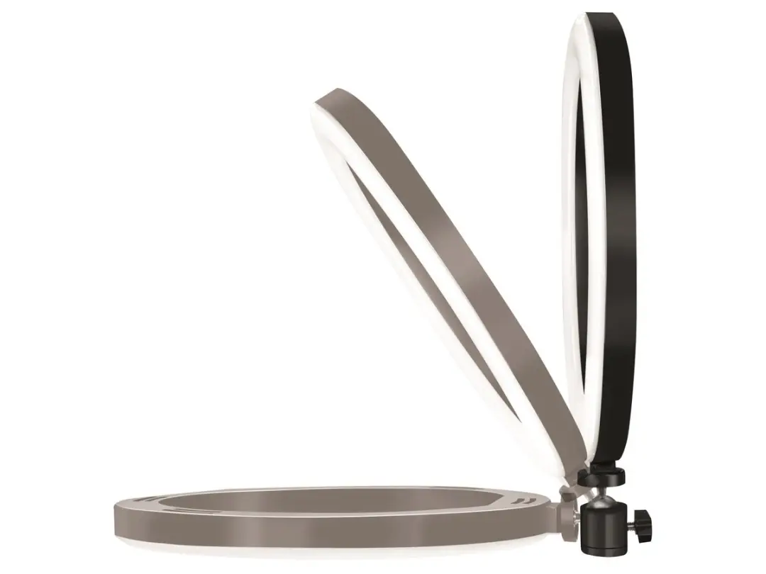Logilink AA0151 LED-ringlamp 72 lampen - 20cm - Zwart
