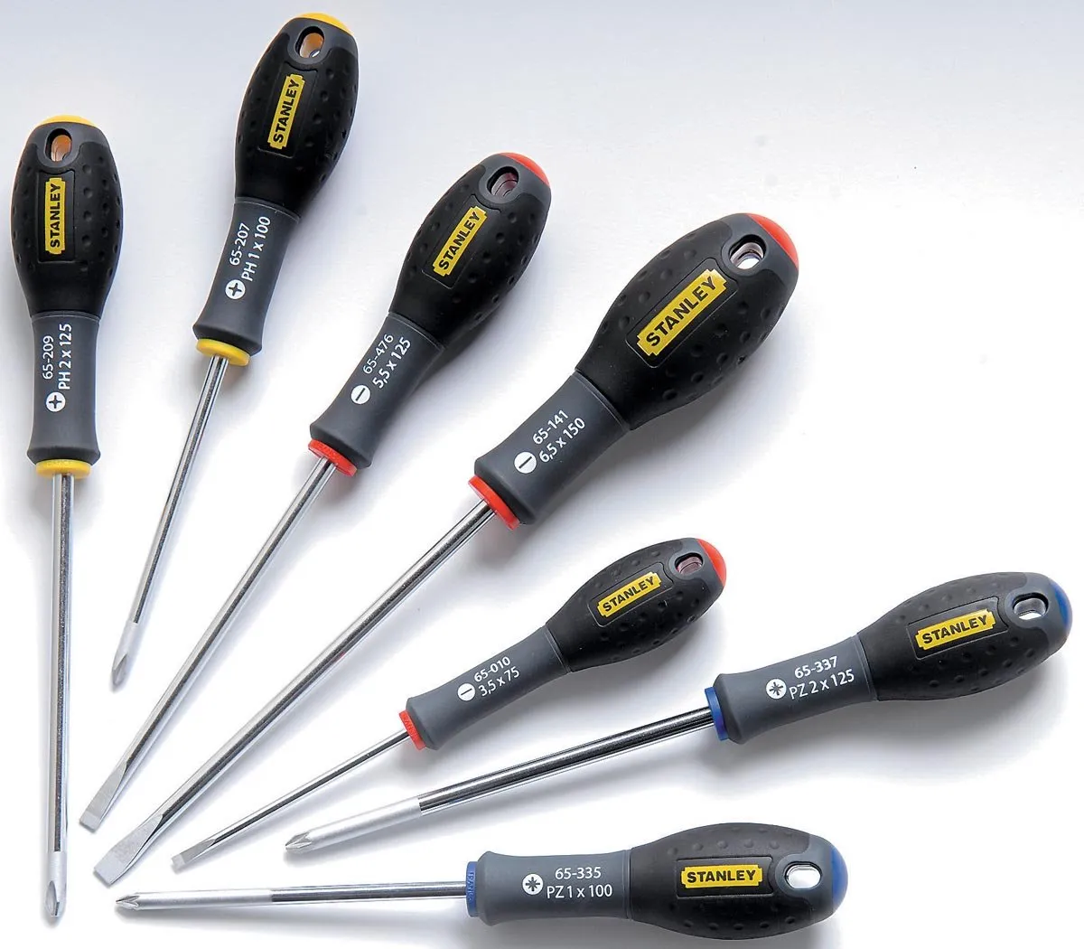 Stanley FatMax 7-delig Schroevendraaierset 0-65-438 - Zwart