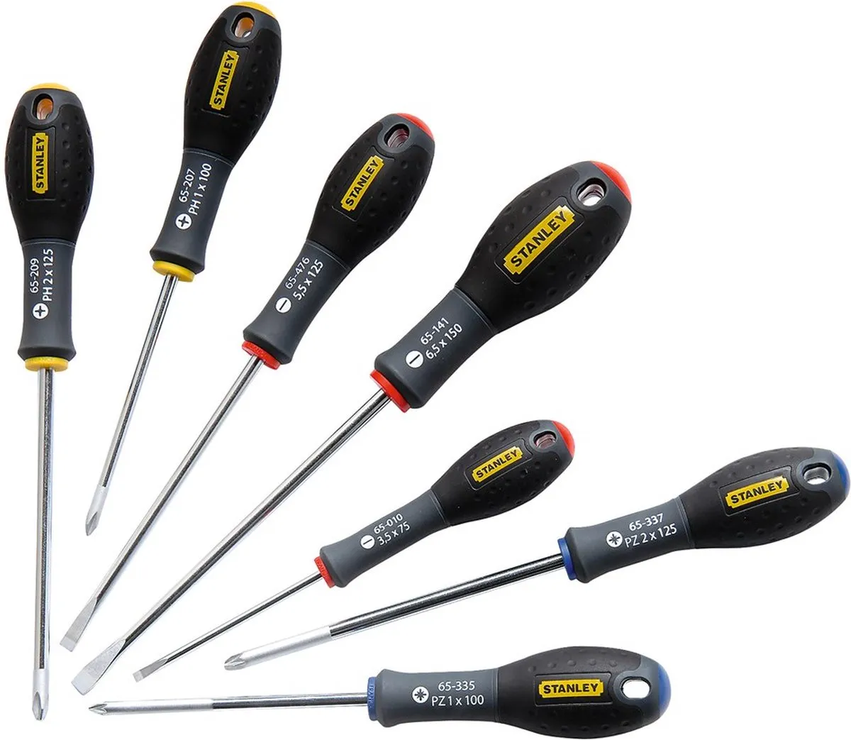 Stanley FatMax 7-delig Schroevendraaierset 0-65-438 - Zwart