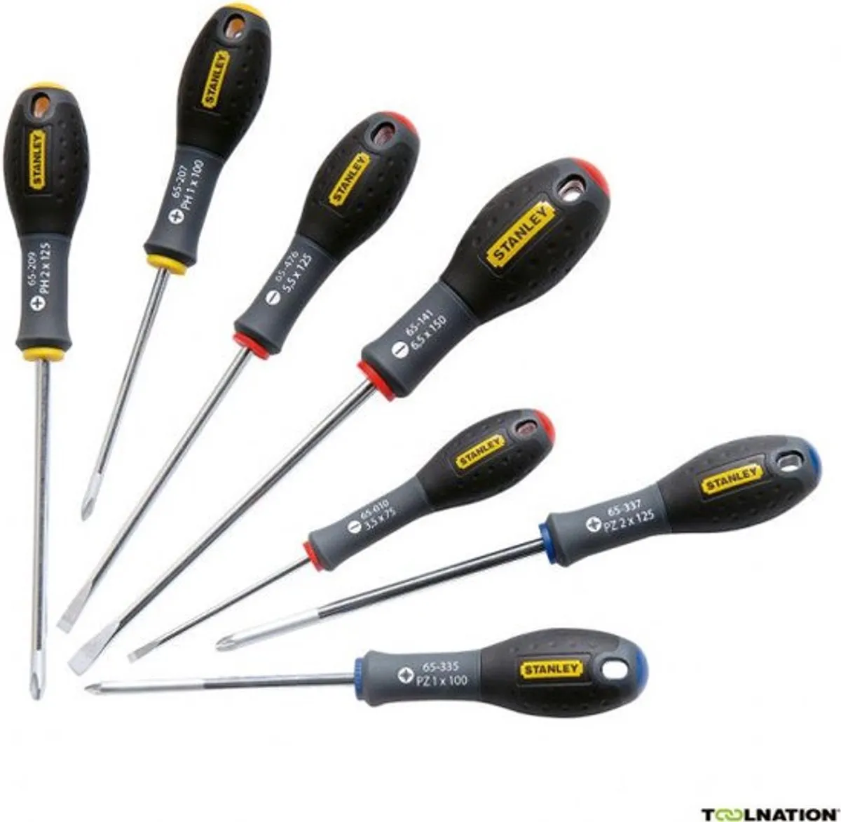Stanley FatMax 7-delig Schroevendraaierset 0-65-438 - Zwart