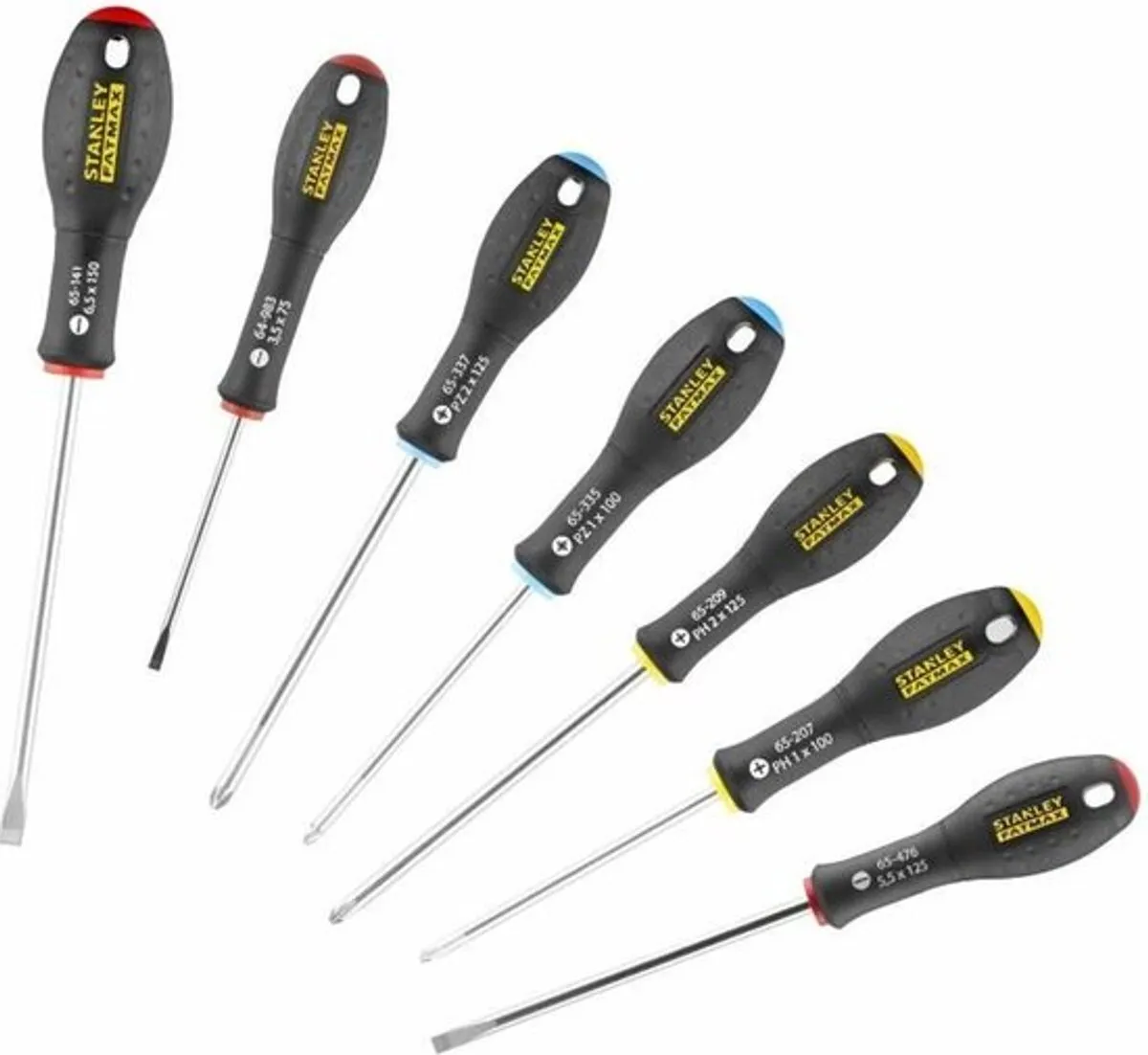 Stanley FatMax 7-delig Schroevendraaierset 0-65-438 - Zwart