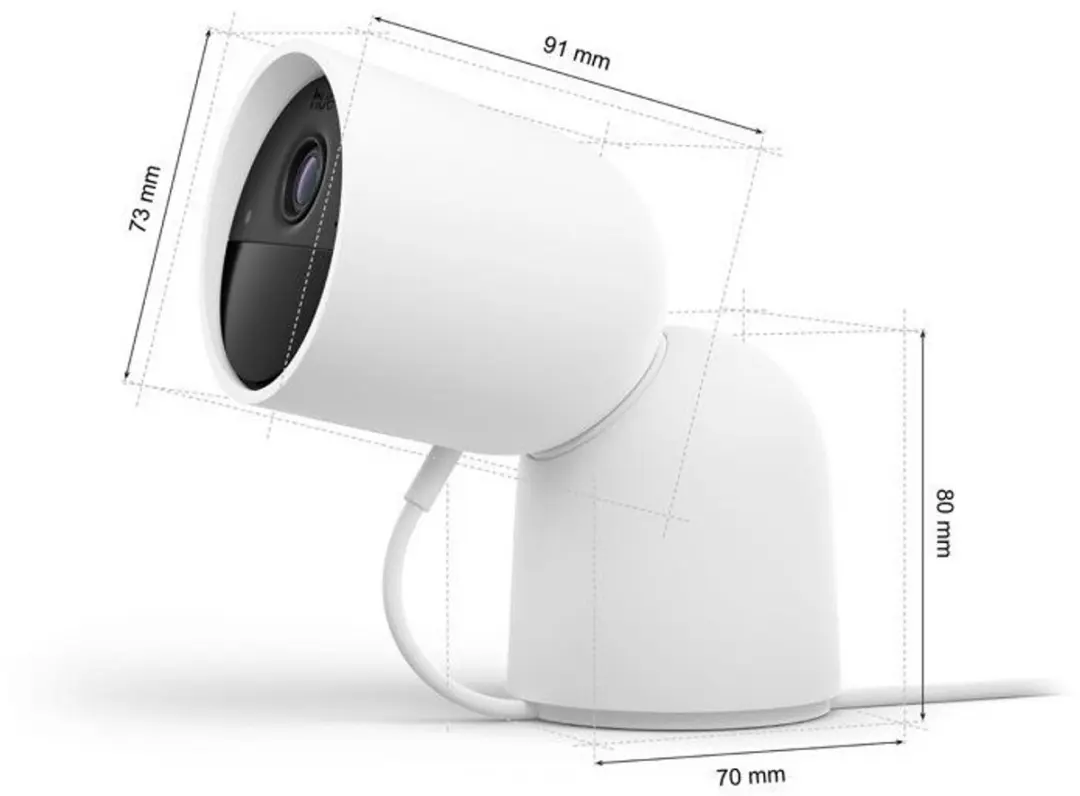 Hue Secure Desktop Camera 2K - Wit