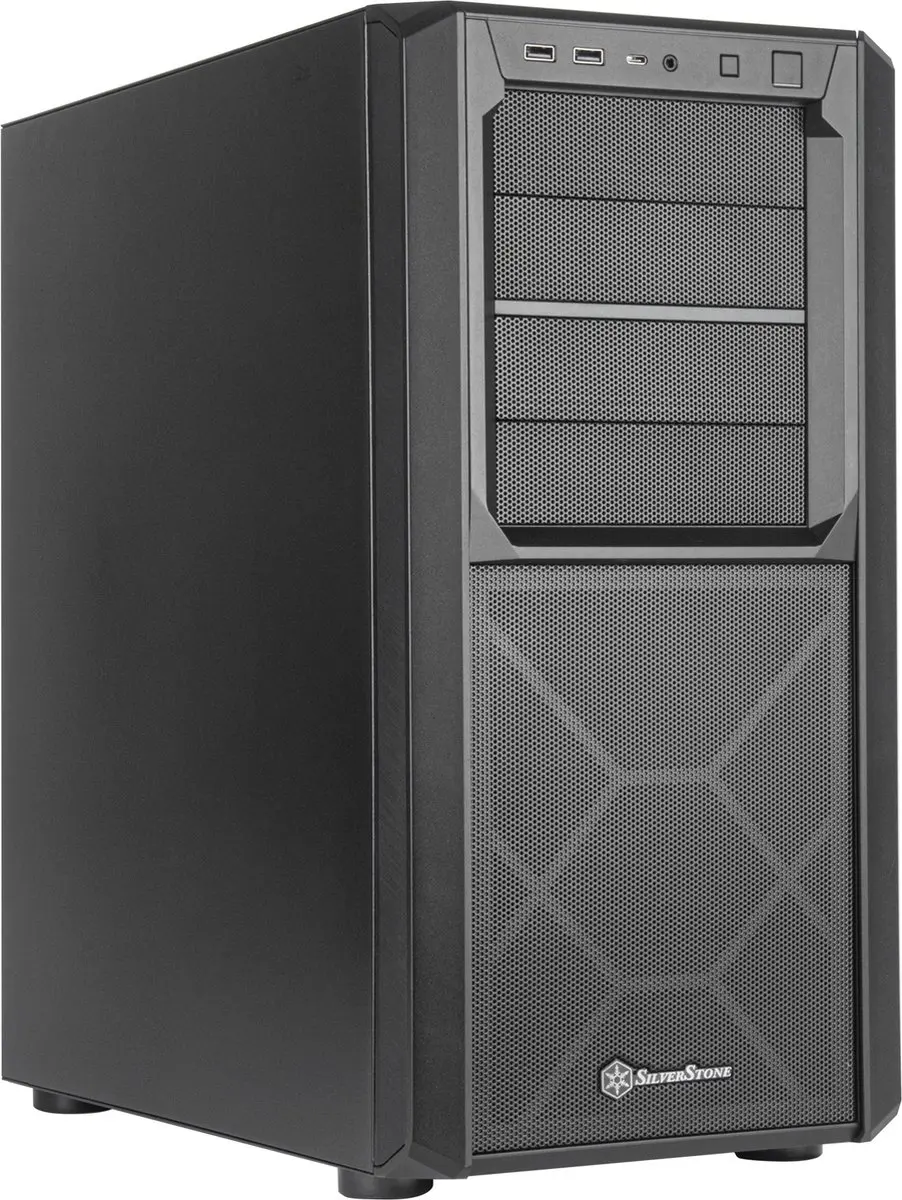 SilverStone SETA D1 Midi Tower SST-SED1-B
