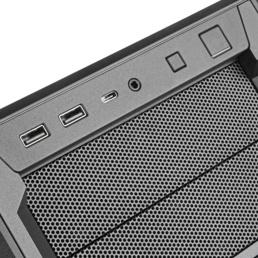 SilverStone SETA D1 Midi Tower SST-SED1-B - Zwart