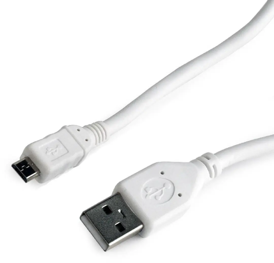 Cablexpert CCP-mUSB2-AMBM-W-1M Oplaadkabel - micro USB Wit