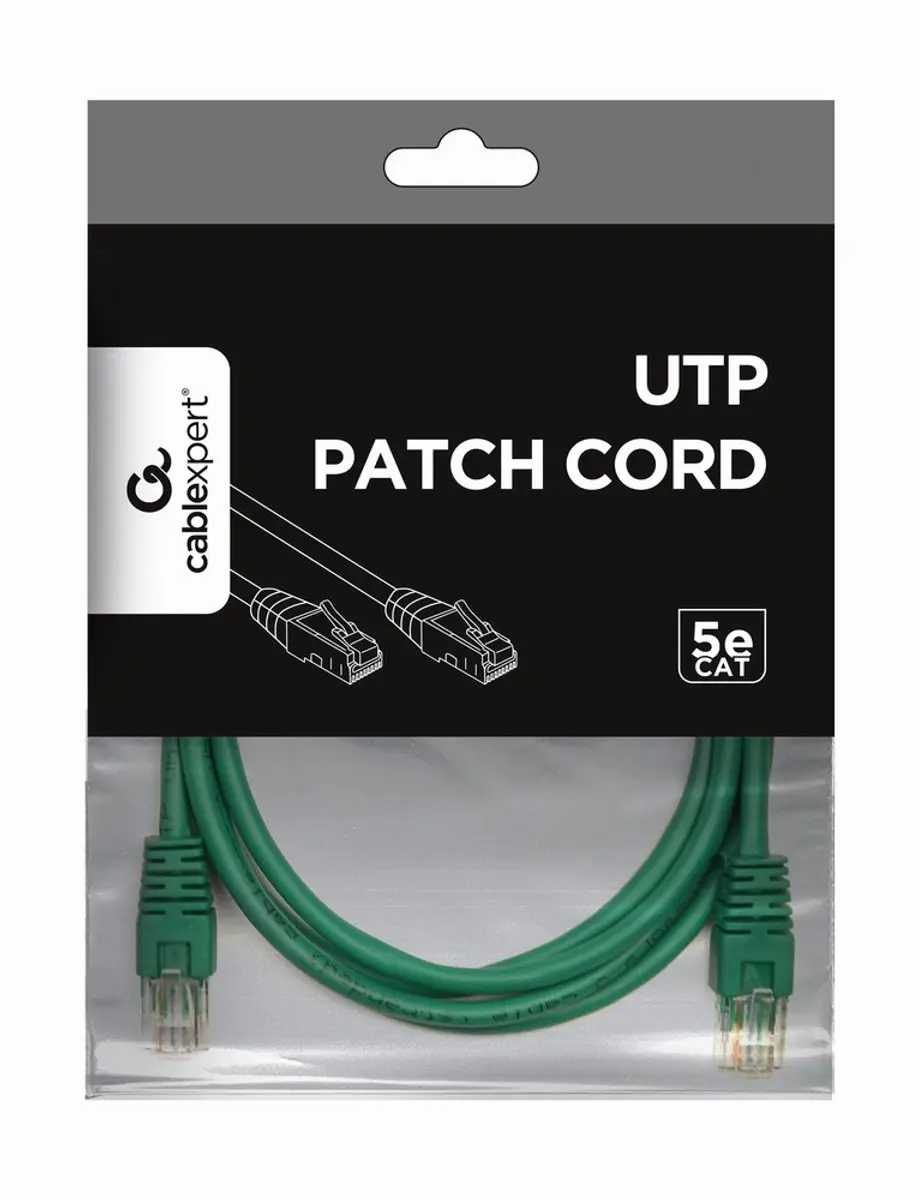 Cablexpert PP12-1M/G Netwerkkabel UTP Cat5E - Groen