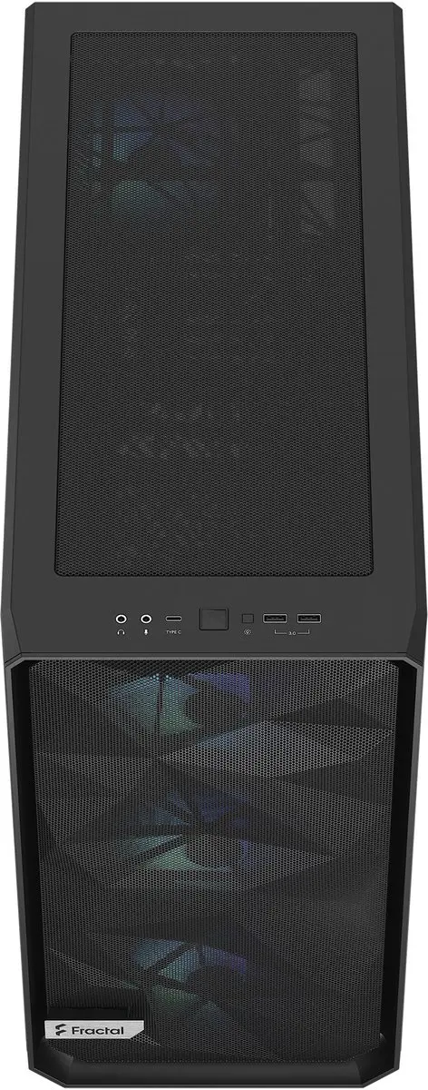 Fractal Design Meshify 2 RGB Black PC-Case - 4 Ventilatoren