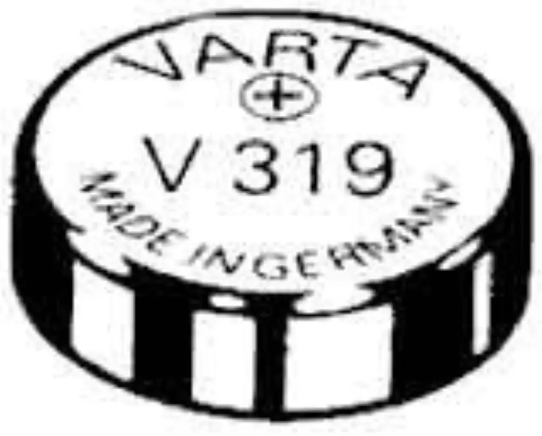 Varta V319 Knoopcel 23mAh