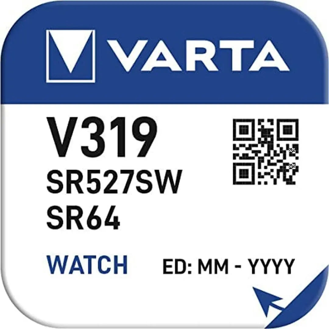 Varta V319 Knoopcel 23mAh