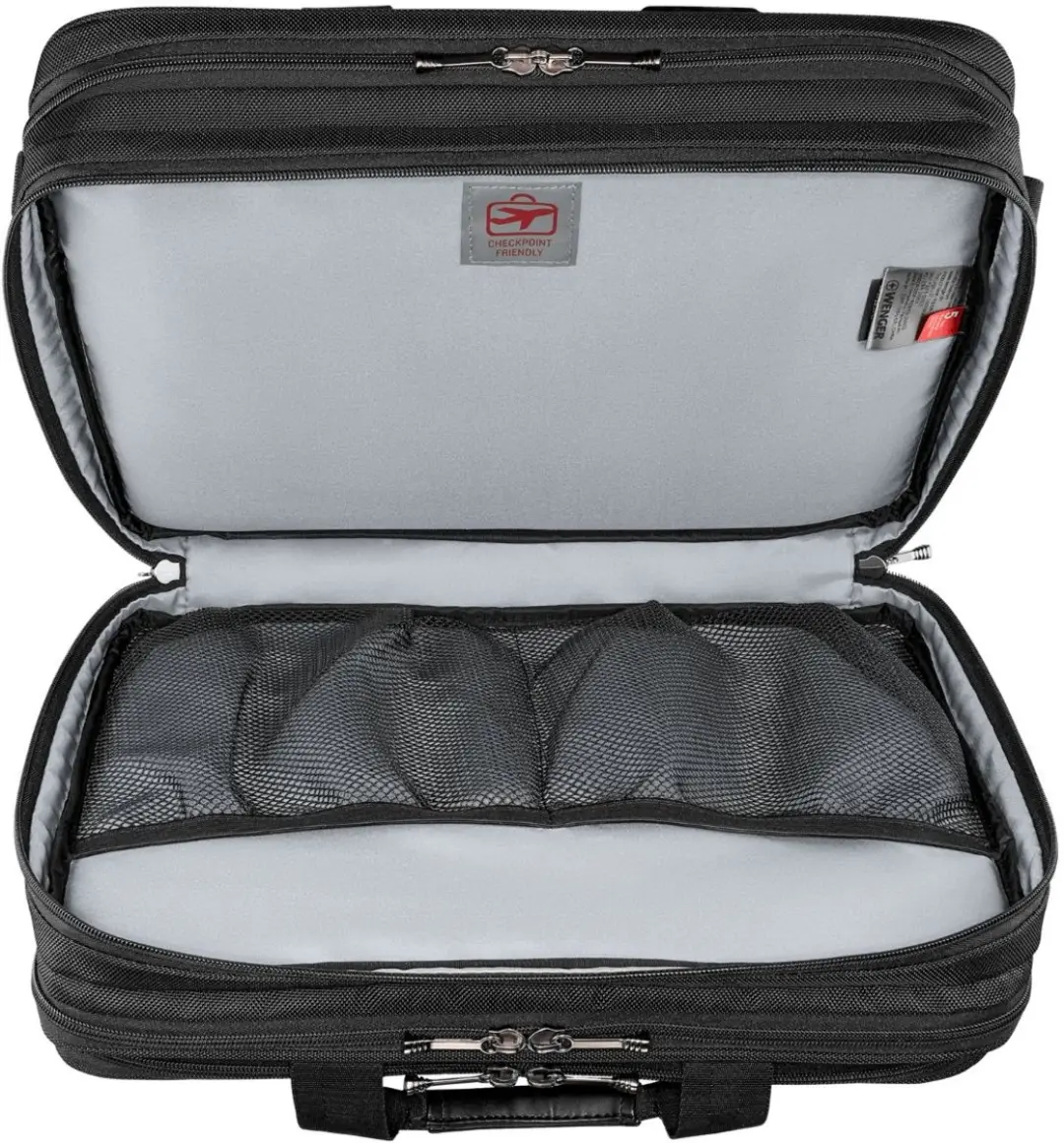 Wenger Legacy 17" Laptoptas - 56x25x56cm - 6 Vakken - Zwart