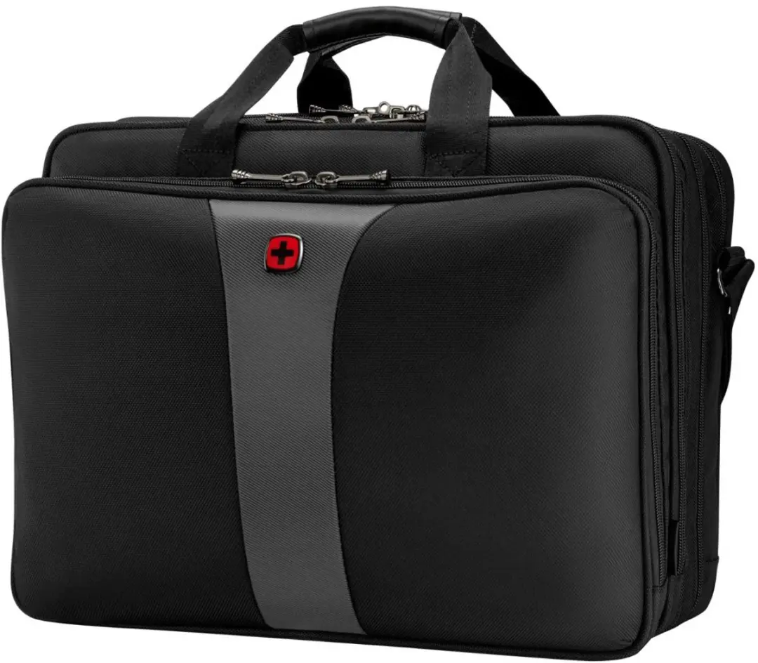 Wenger Legacy 17" Laptoptas - 56x25x56cm - 6 Vakken - Zwart