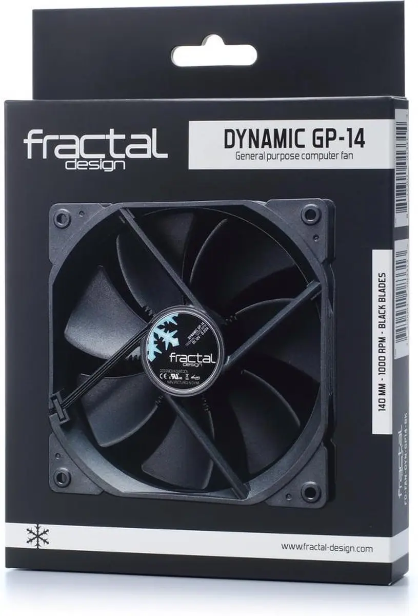 Fractal Design FD-FAN-DYN-GP14-BK Ventilator 14cm - Zwart