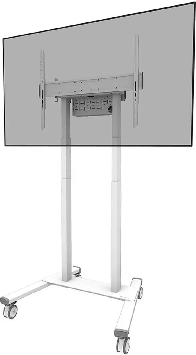 Neomounts FL55-875WH1 Gemotoriseerde TV Vloerstandaard 55-100" - Wit