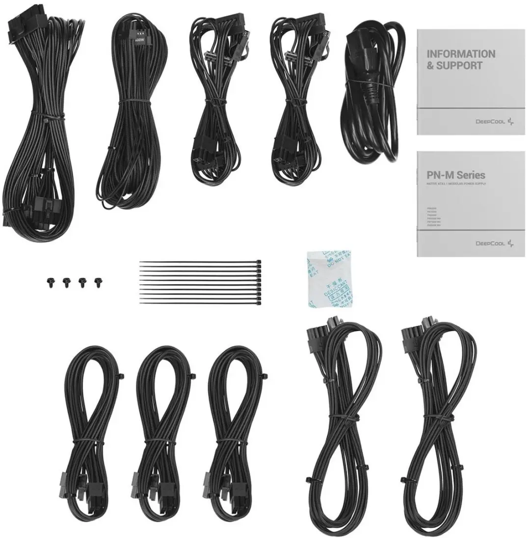 DeepCool PN850M Voeding 850W - Volledig Modulair - Zwart