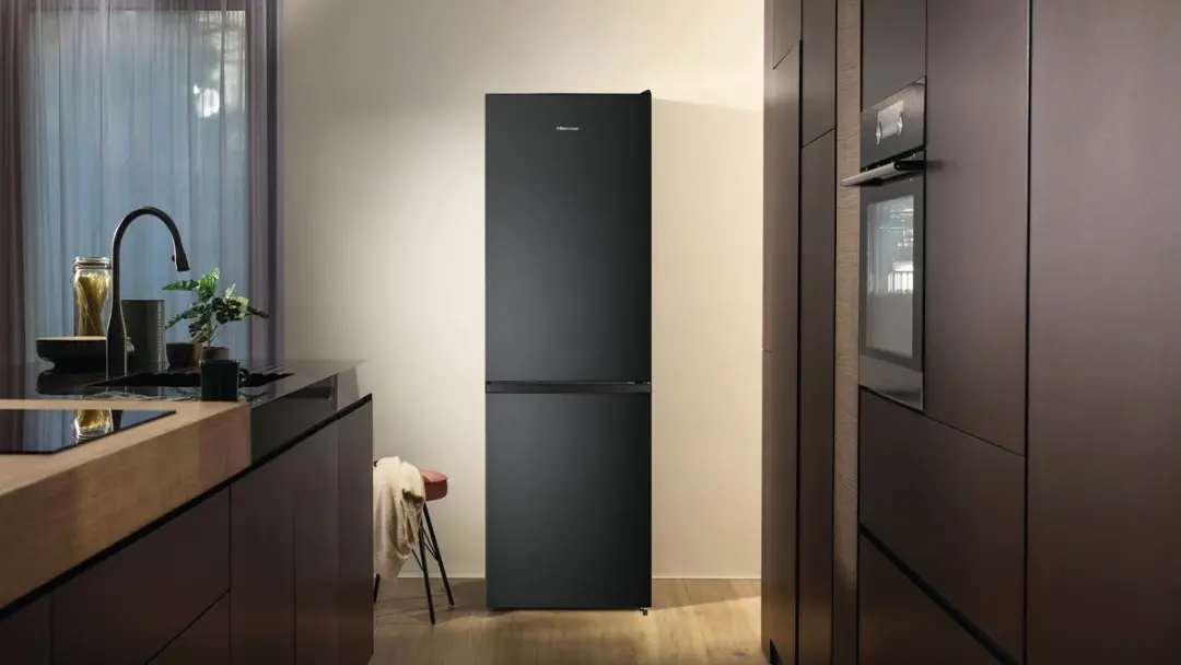 Hisense RB3N300NEFA Vrijstaande Koel-vriescombinatie 304L - Zwart - afbeelding 6 van 6