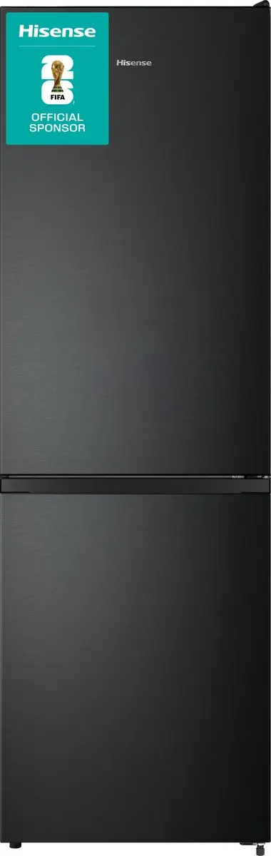 Hisense RB3N300NEFA Vrijstaande Koel-vriescombinatie 304L