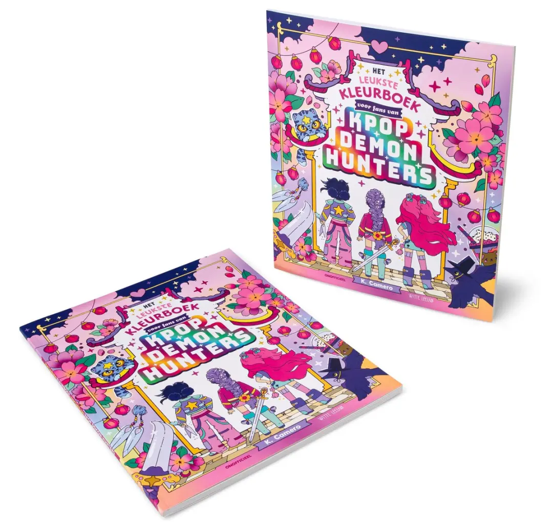 Kleurboek KPop Demon Hunters - 48 Pagina's