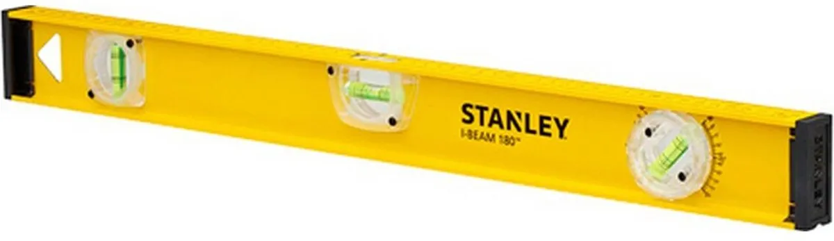 Stanley Waterpas I-Beam 600mm 3L - 180° Libel - 3 Libellen