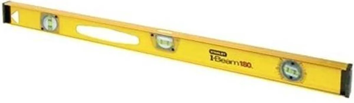 Stanley Waterpas I-Beam 600mm 3L - 180° Libel - 3 Libellen - afbeelding 6 van 6
