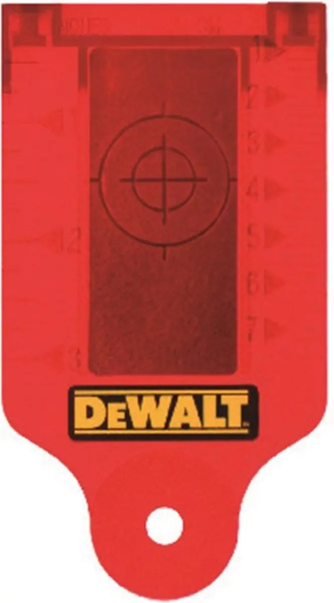 DeWalt DE0730 Richtkaart - Rood - afbeelding 3 van 3