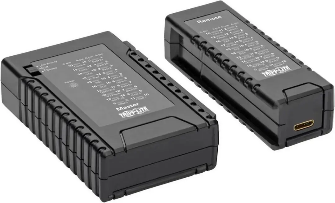 Tripp Lite T040-001-HDMI Netwerkkabeltester - Zwart