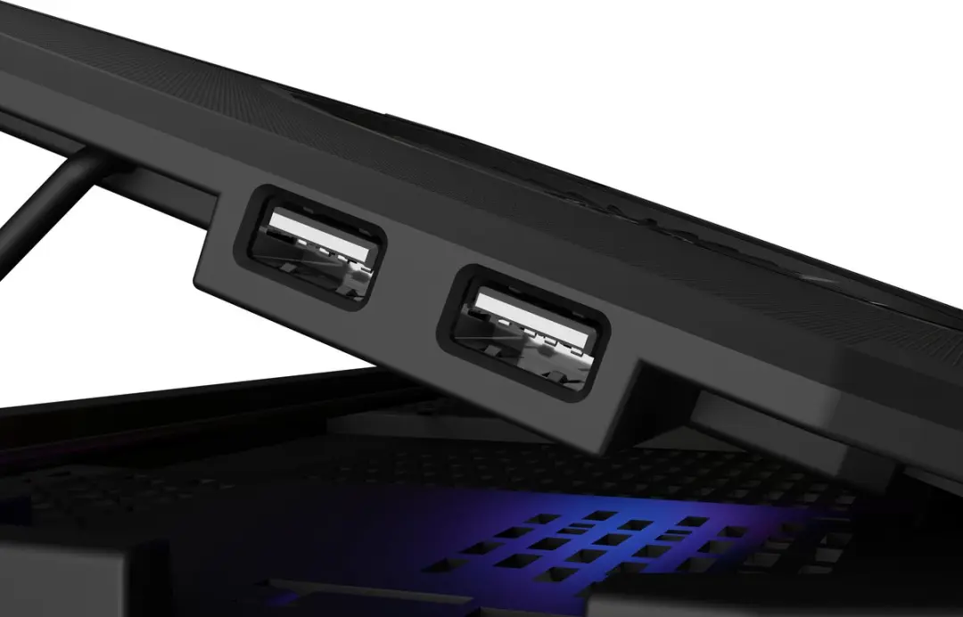 Genesis OXID 850 Laptopkoeler 17,3" - 5 Ventilatoren - Zwart