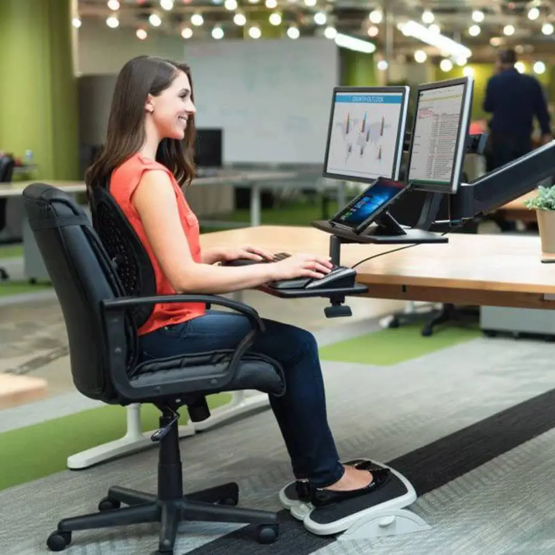 Kensington SmartFit Voetensteun - Grijs - afbeelding 6 van 6