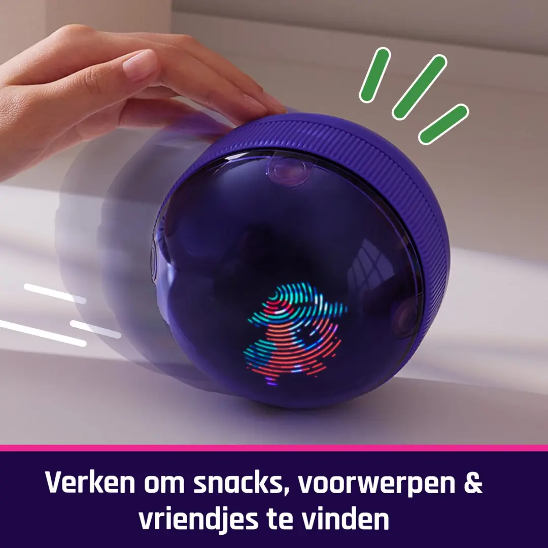 Bitzee Hamster Bal Interactief Speelgoed 6072283 - 3x AAA