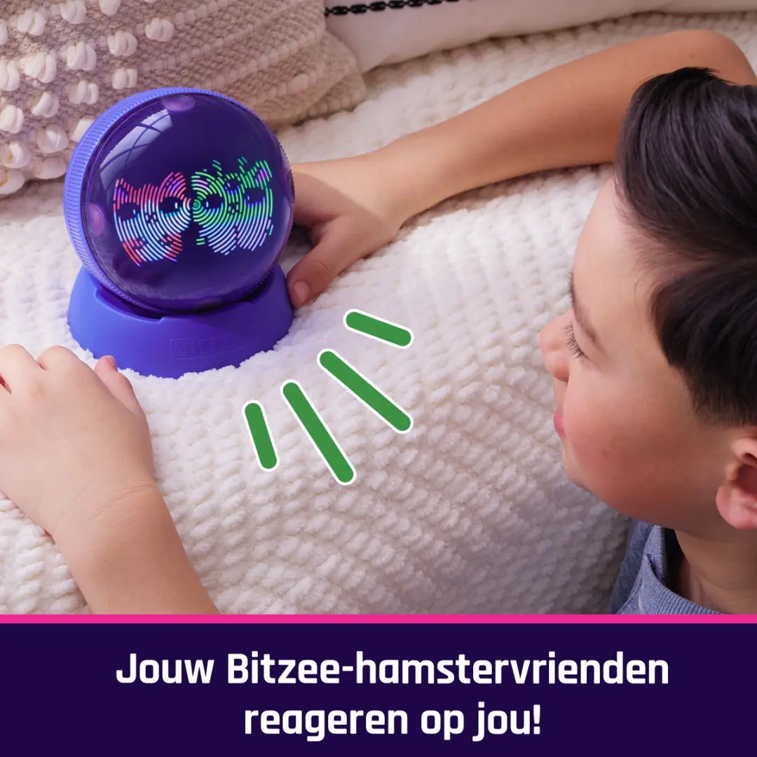 Bitzee Hamster Bal Interactief Speelgoed 6072283 - 3x AAA