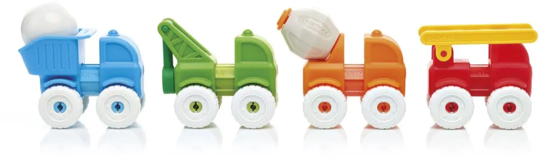 SmartMax My First Vehicles Magnetische Bouwset 13-delig - Multi - afbeelding 6 van 6