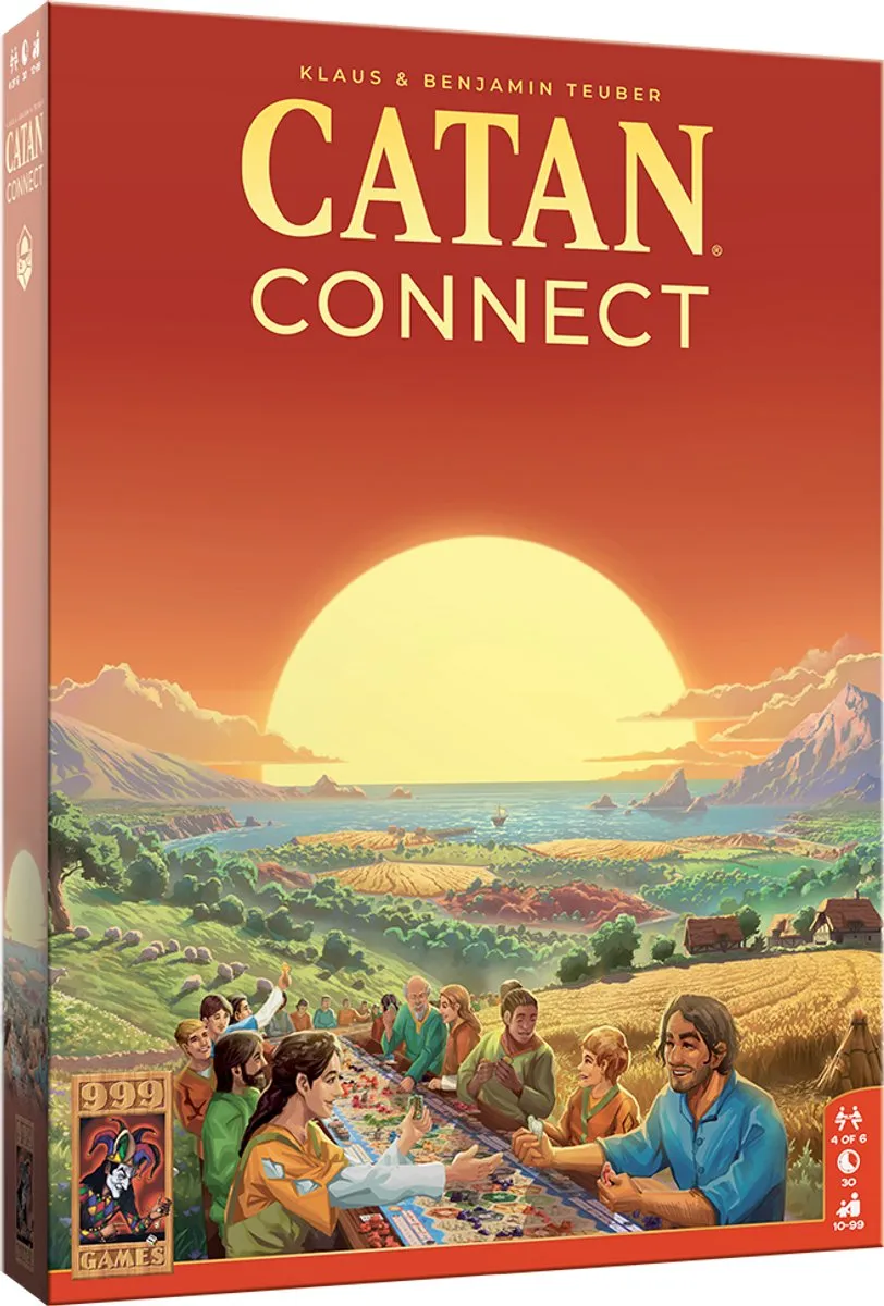 999 Games Catan Connect Bordspel - 4-6 Spelers