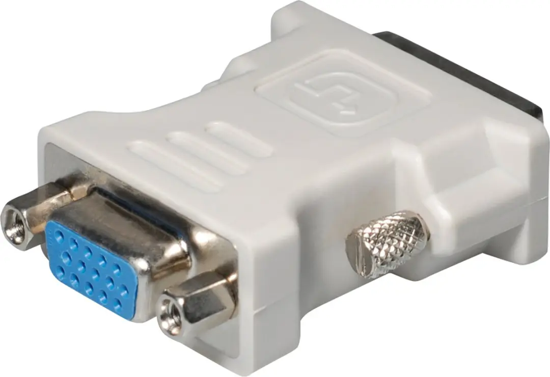 Scanpart DVI-I naar VGA Adapter - Grijs