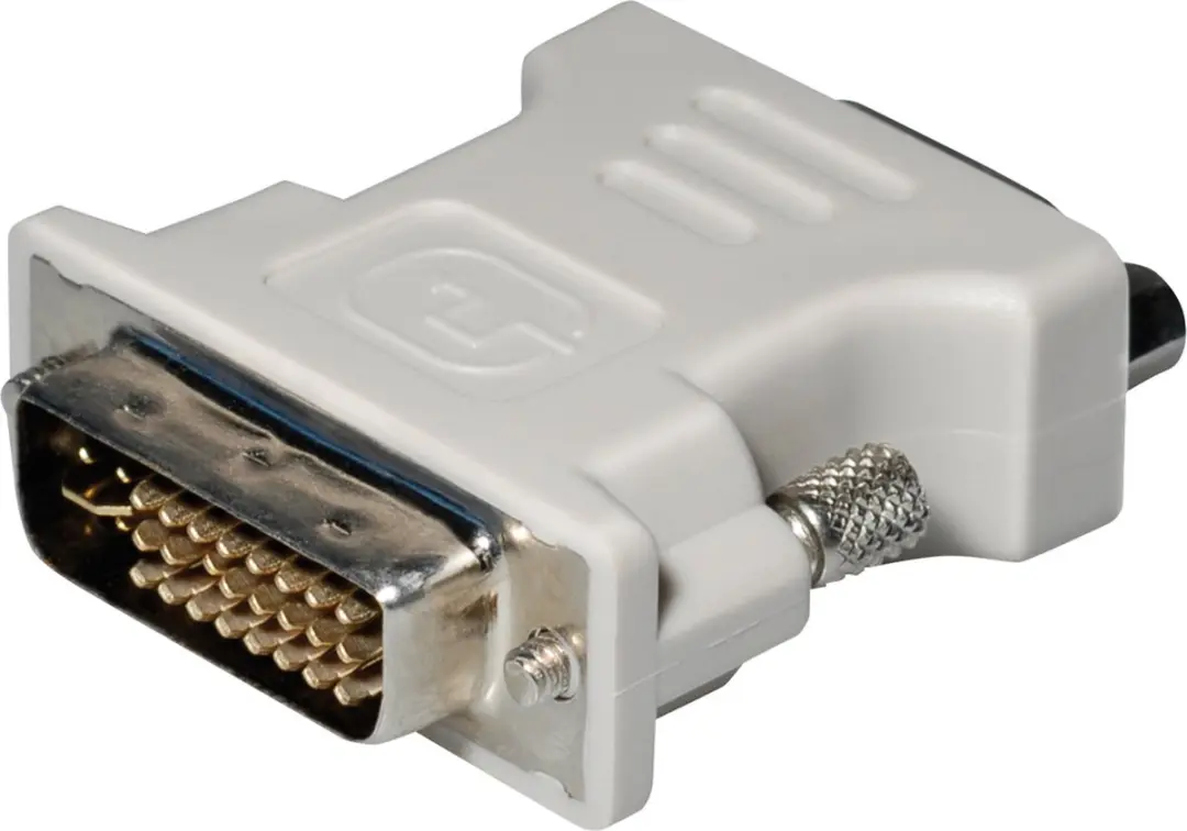 Scanpart DVI-I naar VGA Adapter - Grijs